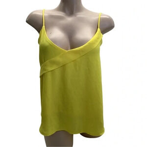 Glow Passion Size Small Yellow Sleeveless Top with Adjustable Straps.New No Tags